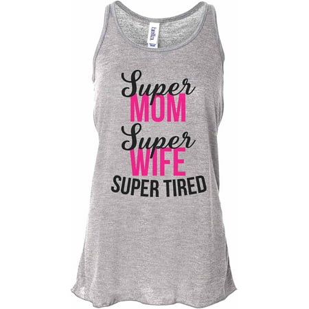 Womens Funny Super Mom Super Wife Super Tired Soft Bella Tank Top | Walmart Canada Womens Funny Super Mom Super Wife Super Tired Soft Bella Tank Top | Walmart Canada