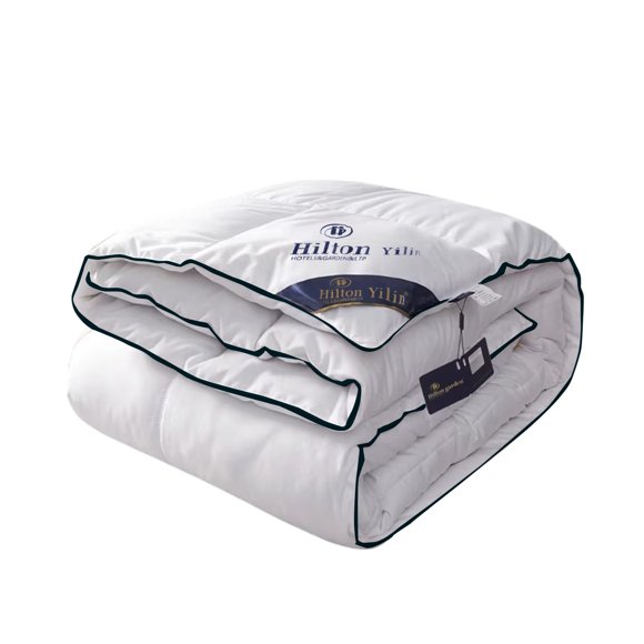 Hotel Duvet White Down Warm Quilt Thickened Winter Duvet Insert Breathable Down Alternative Comforter for All Seasons