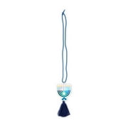Way To Celebrate Hanukkah Light-Up Menorah Necklace