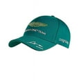 thumbnail image 1 of Aston Martin F1 Team Official Fernando Alonso Cap - Unisex Adjustable Baseball Hat (2023 Season Collection), 1 of 3