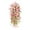 Pink, variant on balikha Artificial Hanging Flowers Fake Wall Hanging Plants Floral Teardrop Never Withering Spring Teardrop Swag for Home Garden Yard Red