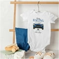 thumbnail image 3 of Shelby Racing King of the Road Car Romper Boys or Girls Infant Baby Brisco Brands NB, 3 of 6