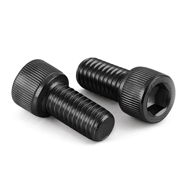 M3 x 8mm Socket Head Cap Screws, Grade 12.9 Alloy Steel Black Oxide, Allen Socket Drive, Machine Thread, Quantity 100