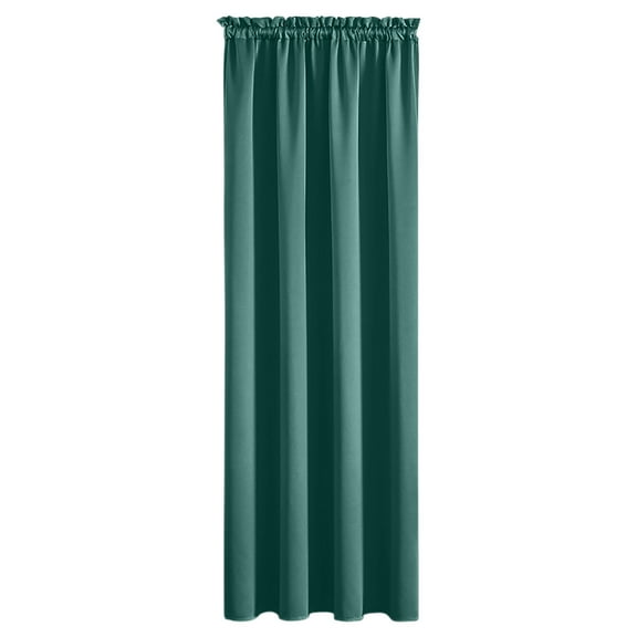 Blackout Curtains for Bedroom, Solid Thermal Insulated Room Darkening Rod Pocket Window Treatment Curtains Blackout Drapes, W63 x L52 Inch