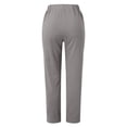 thumbnail image 5 of Women's Spring/Summer Leisure Temperament Commuting High Waist Waist Waistless Loose Wide Leg Pants, 5 of 5
