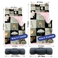 thumbnail image 6 of KAINSY Personalized Toddler Nap Mat, Toddler Sleeping Mat with Removable Pillow and Dotted Backing Blanket, Soft and Comfortable Kids Napping Mats - Rolled Slumber Bags for Preschool, Daycare, 6 of 8