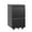 Black   Metal   Metal   Modern   1-2 Drawers   Drawers Included, variant on 2 Drawer Metal  Mobile File Cabinet, Rolling File Cabinet with Lock for Hanging Legal/Letter/A4 Size,Fully Assembled Except Wheels