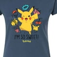thumbnail image 3 of Pokémon - I'm so Sweet - Juniors Fitted Graphic T-Shirt, 3 of 5