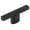 Matte Black, variant on Schaub And Company 20010-MB Quadrato 2-1/2" "T" Bar Industrial Luxury Modern Diamond