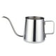 thumbnail image 1 of Hervidor de agua eléctrico, tetera de cocina eléctrica, calentamiento rápido, cafetera de acero inoxidable para acampar, para bar, cafetería, regalo 350 ml, 1 of 9