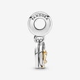 thumbnail image 5 of Colgante Pandora de dos tonos con forma de feliz aniversario, momentos compatibles, joyas para mujer, regalo para mujer, plata de ley, oro y circonitas cúbicas, con caja de regalo, 5 of 5