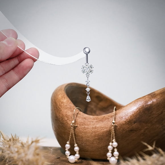 HEALEEP 1set Acrylic Earring Display Try Rods Earring Supplies For Retail Shops And Trade Fairs Lightweight And 6pcs