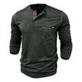thumbnail image 2 of Camisa Henley Para Hombre,originals Henley De Manga Larga, 2 of 7