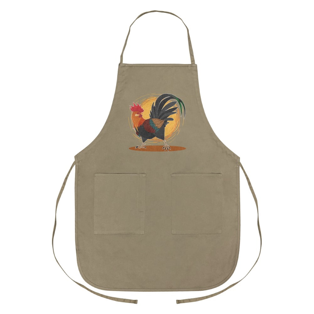Rooster of Awesomeness Chicken Apron with Pockets