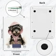 thumbnail image 2 of Dog Hoodie Pink Food Scale Digital Kitchen Scale Waterproof Tempered Glass Tare Function 11 lb for Baking Cooking Meal Prep, 2 of 7
