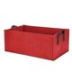thumbnail image 2 of CHAO Bolsas para cultivo de plantas, maceta para vegetales, macetero para jardín, cama de plantación elevada, contenedor para decoración del hogar, 50x30x20cm, color rojo, 2 of 4