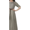 thumbnail image 5 of Moomaya Printed Swing Dress Women Midi Dress Short Sleeve Casual Work Dress, 5 of 5