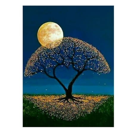 Cross Decoration Craft 5D DIY Diamond Painting Kit Arts Crafts Embroidery Cross Stitch Rhinestone Decoration Canvas Wall Home Office Decor Style 1 ()