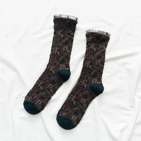 

Qazqa Womens To Keep Warm Sock Anaglyph Restoring Ancient Ways Lightweight Cotton Socks