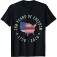 thumbnail image 3 of 100% Cotton Unisex We The People 250 Years of Freedom 1776-2026 250th Birthday T-Shirt, 3 of 5