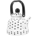 thumbnail image 2 of Enamel Tea Kettle Tea Use Simple and Generous White 17X16X8CM 1 Piece, 2 of 4