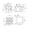 thumbnail image 4 of SEAFLO Heavy Duty 900 Amp 4 Position Battery Selector Switch Choose Quantity (05-Pack), 4 of 6