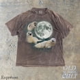 thumbnail image 4 of Three Seals and Full Moon Graphic Print T-Shirt | Vintage Ocean Animal Tee | Retro Marine Wildlife Unisex Top, 4 of 7
