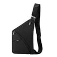 thumbnail image 1 of Multifunctional Chest Bag - Ergonomic Shoulder Messenger Bag with Reflective Straps, Multiple Pockets, Detachable Design for Daily Use & Travel, 1 of 1
