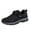 Black, variant on WILLBEST Mens Sneakers Size 14 Wide Width Men'S Simple And Fashionable Flying Woven Round Head Solid Color Lightweight Breathable Soft Bottom Casual Sports Sports Shoes 2024
