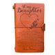 thumbnail image 2 of Xihbxyly Diario de Cuero con Mensaje Grabado, Tapa Blanda con Ranuras para Tarjetas, Regalo para Guardar Recuerdos, Sentimiento Personalizado, Ideal para Familia, Viajes o Uso Diario, Tamaño 200 X 12, 2 of 7