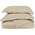 thumbnail image 1 of 300 TC, 100% Combed Cotton, Duvet Cover Set, King/Cal King, Solid, Tan, 1 of 1