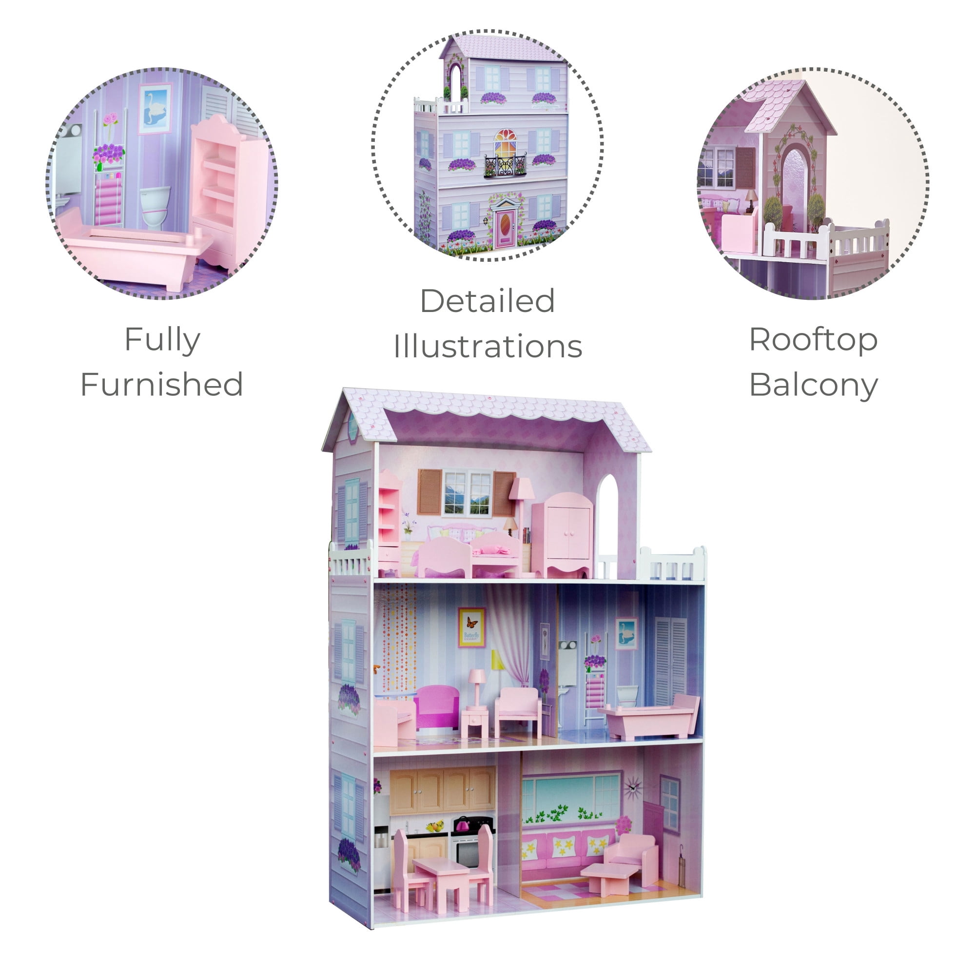 Teamson Kids, Doll House, 12