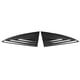 thumbnail image 1 of Embellecedor de cubierta de obturador de ventana trasera negra para Tesla modelo 3 2018-2019 accesorio de coche, 1 of 10