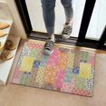 thumbnail image 2 of Pioneer Flower Floral Print Pattern Door Rugs,Washable Non Slip Door Mats Indoor,Decorative Door Mats,Entry Mat Indoor for Entrance,Bedroom,Kitchen,Bathroom,16"x24", 2 of 6