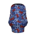 thumbnail image 2 of Haiem Abstract Colorful Butterflies Baby Nursing Cover & Nursing Poncho - Multi Use Cover for Baby Car Seat Canopy, Stroller Cover, 360°Full Privacy Breastfeeding Coverage, 2 of 9