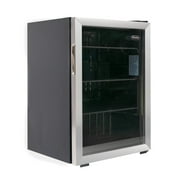 Danby 2.6 cu. ft. Free-Standing Beverage Center in Stainless Steel DBC026A1BSSDB