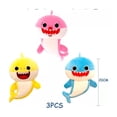thumbnail image 4 of 3pcs Peluche Baby Shark 32cm Juguetes COLORES, 4 of 5