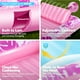 thumbnail image 5 of Sloosh Tumbona Inflable para Piscina de Bronceado, 187 cm x 117 cm, con Almohada, Balsa Acuática para Niños y Adultos, Color Rosa, 5 of 7