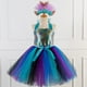 thumbnail image 1 of Niñas Sirenita Ariel princesa vestido carnaval Cosplay disfraz niños cumpleaños fiesta ropa zhangmengya unisex, 1 of 2