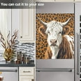 thumbnail image 6 of Ryvnso Highland Cattles on Leopard2 Dishwasher Magnetic Refrigerator Magnet Cover Kitchen Home Decorative 23"x26", 6 of 6