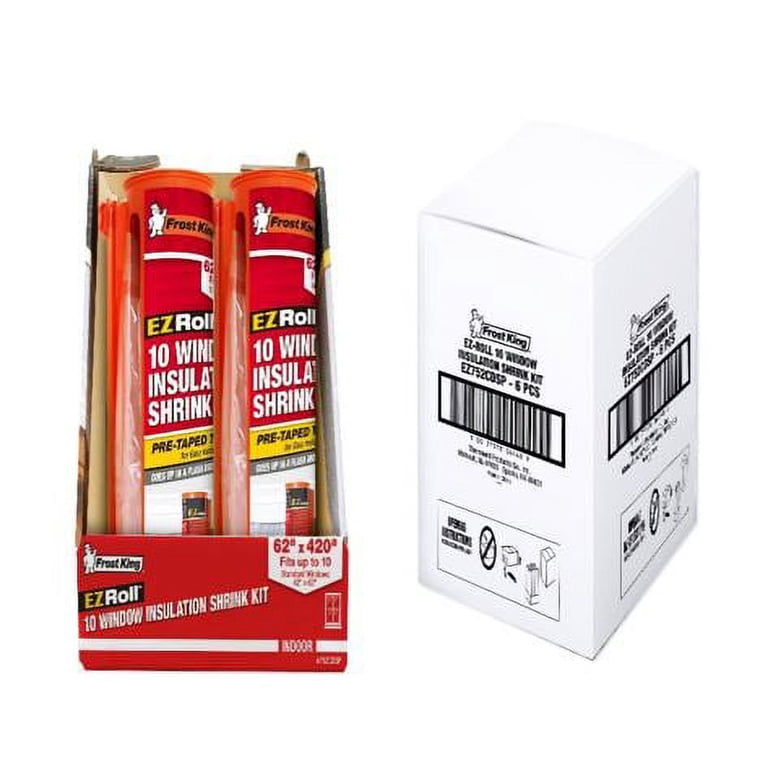 Frost King Heavy Duty Patio Door Insulation Kit, EZ Roll, 84