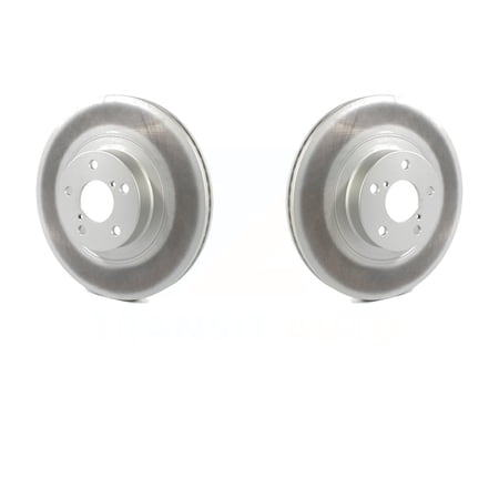 Genius Front Coated Disc Brake Rotors Pair for Car Subaru Forester Impreza Outback XV Crosstrek Legacy BRZ Scion FR-S Toyota 86 GR86 Baja KG-101321