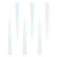 thumbnail image 2 of jojofuny Laboratory Analysis Pipette Tips Transparent Tapered Point 50Pcs 16x0.63x0.63in, 2 of 7