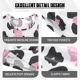 thumbnail image 4 of Leopard Butterfly Summer Pajama Set Soft Cotton Short Sleeve Sleepwear 2PCS Pajama Sets Breathable Lounge Set Size 8Y, 4 of 7