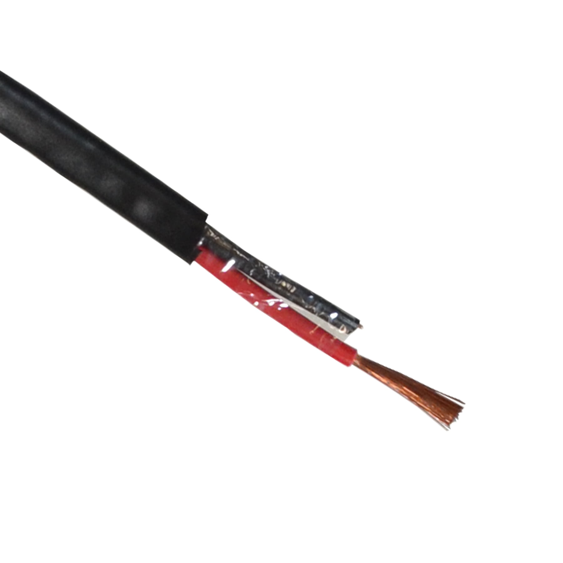 Speaker Wire Audio Cable 16/2 AWG In-Wall Outdoor Direct Burial UV Black 250ft