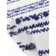 thumbnail image 5 of Blusas casuales de verano para mujer de tallas grandes Agnes Orinda, con escote en V, mangas cortas, estampado floral y borlas, 4X, blancas, 5 of 6