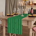 thumbnail image 2 of Table Runners 72 Inches Long Dress Scarves, Retro Green Farmhouse Kitchen/Dining Table Runner, Coffee Tablerunners, Vintage Rustic Plants Trees Lines Pattern 16x72 Inch, 2 of 9