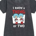 thumbnail image 2 of Dr. Seuss - I Know A Thing Or Two - Youth Girls Fleece Dress, 2 of 5