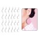 thumbnail image 3 of Pendientes de Sublimación 24 Piezas Sunnimix Pendientes en blanco, 3 of 8