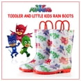 thumbnail image 3 of PJ Masks boys Character Printed Waterproof Easy-On Handles PVC Rain Boots - Size 8 Toddler, 3 of 6